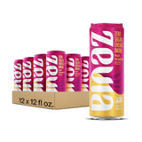 Zevia® Zero Sugar Naturally Sweetened Energy Drink, Peach Passionfruit, 12 oz Can, 12/Carton (ZEV0195712) Case of 12