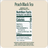 Zevia® Zero Sugar Naturally Sweetened Black Tea, Peach, 12 oz Can, 12/Carton (ZEV0170412) Case of 12