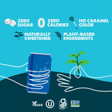 Zevia® Zero Sugar Naturally Sweetened Green Tea, Green, 12 oz Can, 12/Carton (ZEV0170612) Case of 12