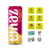 Zevia® Zero Sugar Naturally Sweetened Energy Drink, Peach Passionfruit, 12 oz Can, 12/Carton (ZEV0195712) Case of 12