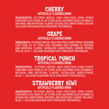 Kool-Aid Jammers Juice Pouch Variety Pack, 6 oz Pouch, 80/Carton (GRR60004076) Case of 80