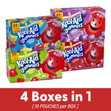 Kool-Aid Jammers Juice Pouch Variety Pack, 6 oz Pouch, 80/Carton (GRR60004076) Case of 80