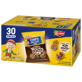 Keebler M&M Cookie Packs, Chocolate, 1.6 oz Pouch, 30/Box, 2 Boxes/Carton (GRR60004085) Case of 60