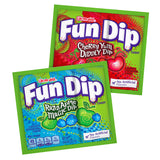 Lik-m-aid Fun Dip Candy, Assorted Flavors, 0.43 oz Pouch, 48/Box, 2 Boxes/Carton (GRR60004068) Case of 96