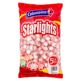 Colombina Peppermint Starlight Mints, 5 lb Bag, 3/Carton (GRR60004061) Case of 3