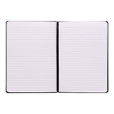 PUKKA PAD® Soft Cover Notebook, College Rule, Black Cover, (96) 8.2 x 5.11 Sheets (PUK9940SIG) Each
