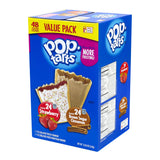 Kellogg's Pop Tarts, Brown Sugar Cinnamon/Strawberry, 2/Pouch, 24 Pouches Box, 2 Boxes/Carton (GRR60004083) Case of 96