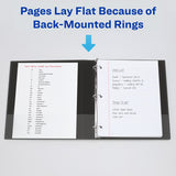 Avery® Heavy-Duty View Binder with DuraHinge and One Touch EZD Rings, 3 Rings, 2" Capacity, 11 x 8.5, Purple, 6/Carton (AVE79777CT) Case of 6