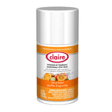 Claire Metered Air Freshener, 7 oz Aerosol Spray, Citrus Blast, 12/Carton (CGC112) Case of 12