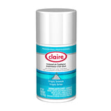 Claire Metered Air Freshener, 7 oz Aerosol Spray, Tropic Breeze, 12/Carton (CGC105) Case of 12