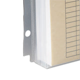Smead™ Poly Ring Binder Pockets, 9 x 11.5, Clear, 3/Pack (SMD89500) 1 Case of 3
