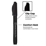 Dri-Mark® Counterfeit Bill Detector Marker Pen, 3 x 7.25 x 0.6, Black, 50/Pack (DRICFD50PK) Pack of 50