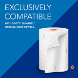 Scott Slimroll Manual Towel Dispenser, 12.65 x 13.02 x 7.18, White (KCC47091) Each