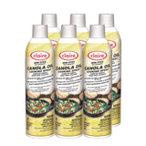 Claire Canola Oil Cooking Spray, 17 oz Aerosol Spray Can, 6/Carton (CGC8276) Case of 6