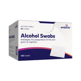 BD™ Alcohol Prep Pad 70% Strength Isopropyl Alcohol Individual Packet NonSterile (915121_BX) 100/BX