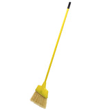 Impact® Angled Broom w/ Plastic Bristles & Aluminum Handle, 55 Inch, Yellow, 6/Case (IMP91527B) Each