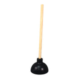 Impact® Industrial Professional Toilet Plunger, Black/Wood, 6/Case (IMP9200CT) Case of 6