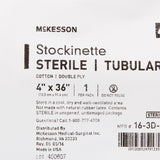 McKesson Surgical Stockinette Tubular 4 X 36 Inch Sterile (457660_EA) 1/EA