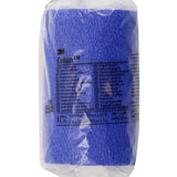 3M™ Coban™ Cohesive Bandage 4 Inch X 5 Yard Self-Adherent Closure Blue NonSterile Standard Compression (176494_CS) 18/CS