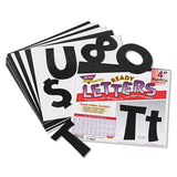 TREND® Ready Letters Playful Combo Set, Black, 4"h, 216/Set (TEPT79741) 1 Set