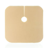 DermaFoam® Tracheostomy Foam Dressing 3-1/2 X 3-1/2 Inch Without Border Waterproof Backing Nonadhesive Fenestrated Square Sterile (946613_BX) 10/BX