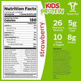 Orgain® Kids Protein™ Organic Nutritional Shake Pediatric Oral Supplement Strawberry Flavor 8.25 oz. Carton Liquid Organic (1104659_CS) 12/CS