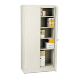 Tennsco 72" High Standard Cabinet (Unassembled), 36w x 18d x 72h, Light Gray (TNN1470LGY) Each