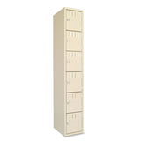 Tennsco Box Compartments, Single Stack, 12w x 18d x 72h, Sand (TNNBS6121812ASD) Each