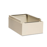 Tennsco Optional Locker Base, 12w x 18d x 6h, Sand (TNNCLB1218SD) Each