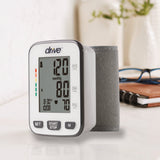 Drive™ Home Automatic Digital Blood Pressure Monitor Medium Cuff Cloth Fabric Cuff 13 - 22 cm Wrist (1047816_EA) 1/EA