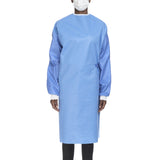 Astound® Non-Reinforced Surgical Gown with Towel Large Blue Sterile AAMI Level 3 Disposable (251111_CS) 20/CS
