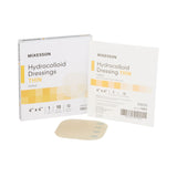 McKesson Thin Hydrocolloid Dressing Film Backing 4 X 4 Inch Square Hydrocolloid / Film (882982_BX) 10/BX