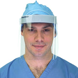 Halyard Face Shield One Size Fits Most 3/4 Length Anti-fog Disposable NonSterile (180155_CS) 40/CS