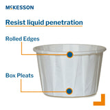 McKesson Souffle Cup 3.5 oz. White Paper Disposable (1251882_SL) 100/SL