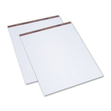 TOPS™ Easel Pads, Unruled, 27 x 34, White, 50 Sheets, 2/Carton (TOP7903) Pack of 2