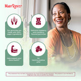 Mary Ruth's® Organic Women's Multivitamin Supplement Vitamin A / C / D / E 450 mcg - 20 mg - 6 mcg - 7 mg Strength Gummie 60 Per Bottle Strawberry Flavor (1271765_EA) 1/EA