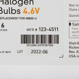 McKesson Vaginal Specula Replacement Bulb Halogen 4.6 Volt 3 Watt (855140_EA) 1/EA