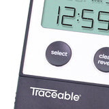 Traceable® Digital Thermometer / Hygrometer Fahrenheit / Celsius 32° to 122°F (0° to 50°C) Internal Sensor Flip-out Stand / Wall Mount Battery Operated (897971_EA) 1/EA