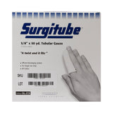 Surgitube® Tubular Retainer Dressing Cotton 5/8 Inch X 50 Yard Size 1 White Small Finger / Toe NonSterile (197356_EA) 1/EA