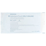 McKesson Sterilization Pouch Ethylene Oxide (EO) Gas / Steam 5-1/4 X 10 Inch Transparent Blue / White Self Seal Paper / Film (960944_CS) 2000/CS