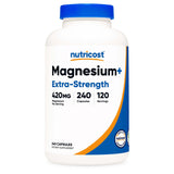nutricost® Dietary Supplement Magnesium Citrate 420 mg Strength Capsule 240 Per Bottle (1270274_CS) 12/CS