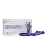McKesson Confiderm® 3.0 Exam Glove Small NonSterile Nitrile Standard Cuff Length Textured Fingertips Blue Not Rated (957801_BX) 1/BX