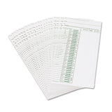 Acroprint® Time Clock Cards for Acroprint ATT310, One Side, 4 x 10, 200/Pack (ACP096103080) Pack of 200