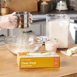 CareStock™ Exam Glove Large NonSterile Vinyl Standard Cuff Length Smooth Clear Not Rated (1230909_CS) 1000/CS