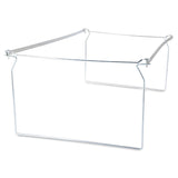 Universal® Screw-Together Hanging Folder Frame, Legal Size, 23" to 26.77" Long, Silver, 6/Box (UNV68000) Box of 6