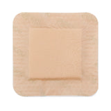 McKesson Foam Dressing 3 X 3 Inch With Border Film Backing Silicone Gel Adhesive Square Sterile (886431_BX) 10/BX