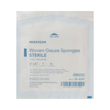 McKesson Gauze Sponge 4 X 4 Inch 12-Ply Sterile 1 per Pack (446027_BX) 50/BX