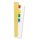 Universal® Page Flags, Assorted Colors, 35 Flags/Dispenser, 4 Dispensers/Pack (UNV99004) Pack of 2