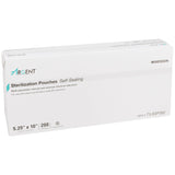 McKesson Argent™ Sure-Check® Sterilization Pouch Ethylene Oxide (EO) Gas / Steam 5-1/4 X 10 Inch Transparent / Blue Self Seal Paper / Film (524880_BX) 200/BX