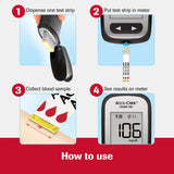 Accu-Chek® Blood Glucose Meter 4 Second Results Stores up to 30 Results No Coding Required (1183537_EA) 1/EA